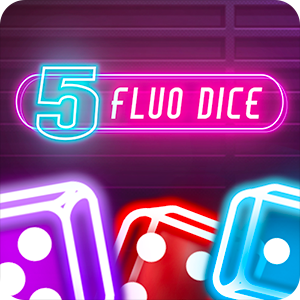 5 FLUO DICE