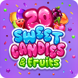 20 SWEET CANDIES & FRUITS